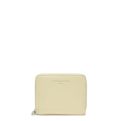 Afbeelding van LIEBESKIND BERLIN Leren Portemonnee Sky Sheep Natural Conny Wallet Lemonade Lichtgeel