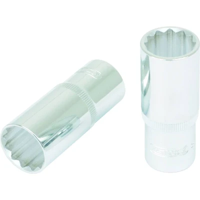 Afbeelding van KS TOOLS 918.1284 Steeksleutelelement 1/2duim DIN 3120, ISO 1174, 3124, 2725 1 5/8 Chroom vanadium staal Twaalfkant gekarteld
