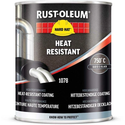 Image de Peinture finition Hard Hat® haute température 750C Rust Oleum