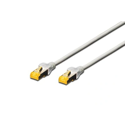 Afbeelding van Digitus DK 1644 A 100 RJ45 Netwerkkabel, patchkabel CAT 6A S/FTP 10.00 m Grijs Halogeenvrij, Verdraaide paren, Snagless, Vlambestendig 1 stuk(s)