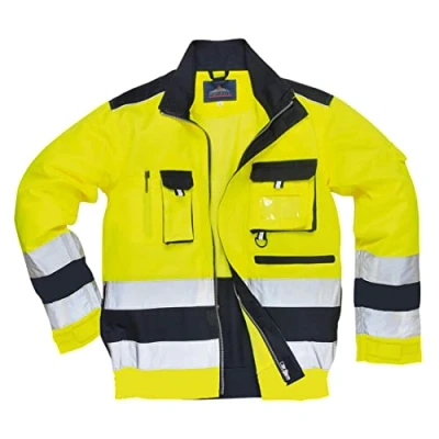 Afbeelding van Portwest Lille TX50YNRXL veiligheidsjas, maat XL, geel / marineblauw