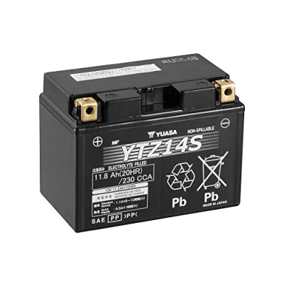 Image de YUASA batterie moto 12V 11.2Ah YTZ14S