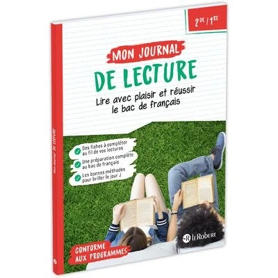 Image de Mon journal de lecture Lire avec plaisir et réussir le bac français