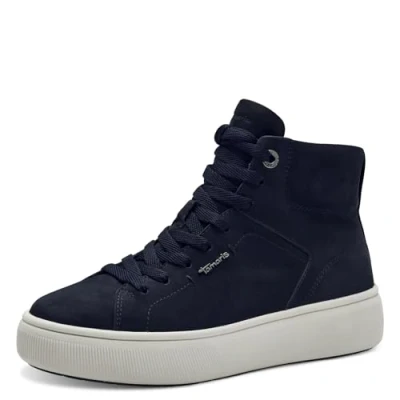 Afbeelding van Tamaris Dames 1 25203 42 Trendlaarzen voor dames, Navy Blauw