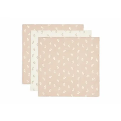 Afbeelding van Jollein Multidoek Hydrofiel 70x70 Twig Olive Green 3 pack