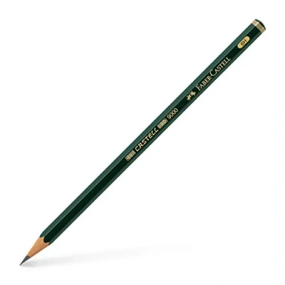 Afbeelding van potlood Faber Castell 9000 6H doos met 12 stuks