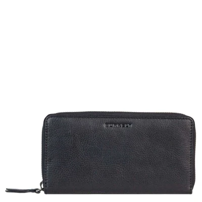 Afbeelding van Burkely Antique Avery Wallet L black Dames portemonnee