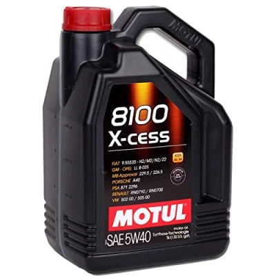Afbeelding van Motul 8100 X CESS GEN2 5W 40 5L Motorolie 109776 BMW: 4 Coupe, 3 Saloon, VOLKSWAGEN: Polo V Hatchback, GOLF 7, 6