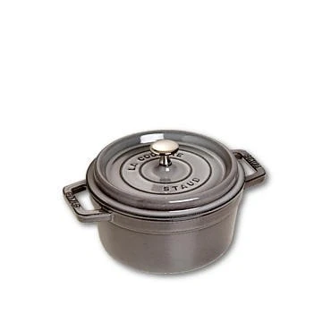 Afbeelding van Staub Cocotte , Rond 22 Cm Grafietgrijs
