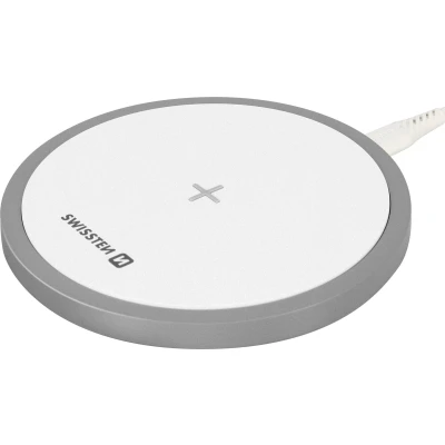 Afbeelding van Swissten Draadloze oplader 15W Wit