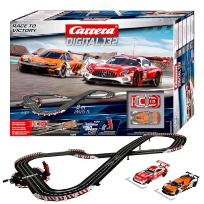Afbeelding van Carrera DIGITAL 132 Race to Victory Starter Set Special Edition Racebaan