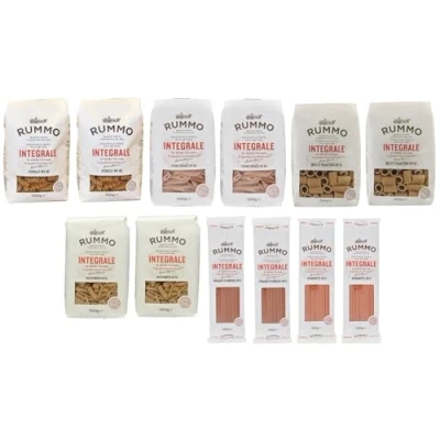 Afbeelding van Rummo Pasta Integrale Rigatoni N50 volkorenpasta, 500 g, 8 stuks