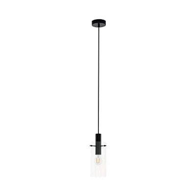 Afbeelding van hanglamp Montefino Zwart Glas EGLO