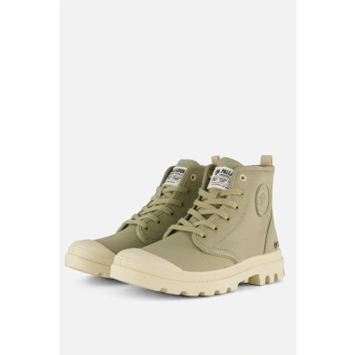 Afbeelding van Palladium Pampa Unisex Sneakers hoog, Maat: 38, Eucalyptus Katoen