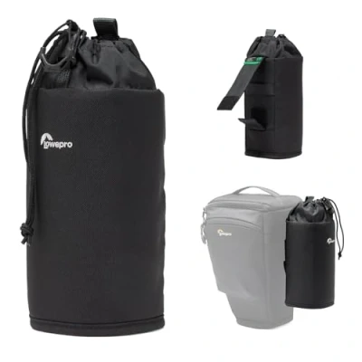 Afbeelding van Lowepro ProTactic Flessentas III compatibel met 350/450 camera rugzak, modulair systeem, koeltas, geschikt voor waterflessen tot 1 l,