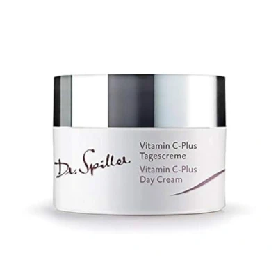 Afbeelding van Dr. Spiller Vitamine C Plus dagcrème, dagcrème met emulsie W/O, lipidengehalte 25%, beschermt overdag, anti aging effect, voor een gezonde huid