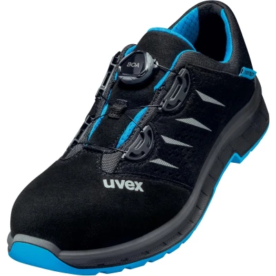 Afbeelding van uvex 6938 6938244 Lage veiligheidsschoenen S1P Schoenmaat (EU): 44 Zwart/blauw 1 paar