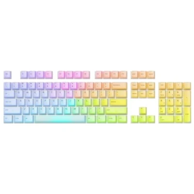 Afbeelding van Glorious Polychroma RGB Keycaps 115 keycaps, ANSI, US lay out, semi