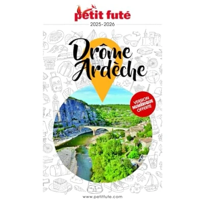 Afbeelding van DROME ARDECHE 2025 PETIT FUTE GUIDE REGION