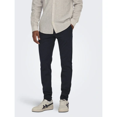 Afbeelding van Only &amp; Sons Onsmark SLIM TAP Chino, Heren, Maat: 32x30, Dress blues