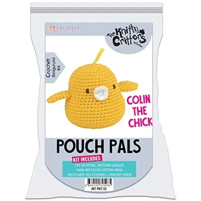 Afbeelding van Knitty Critters Pouch Pals Colin The Chick
