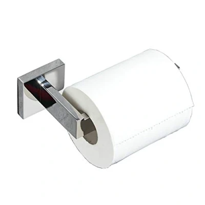 Afbeelding van Toiletpapierhouder verchroomd voor keuken en badkamer van roestvrij staal