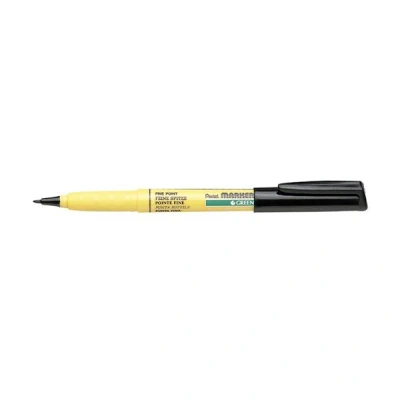 Image de Pentel marqueur pour textiles GREEN LABEL NM10, noir