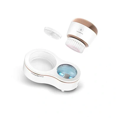 Afbeelding van Rowenta Radiance Booster Gezichtsreinigingsborstel LV4020F0 240 V Wit en Roze Koper