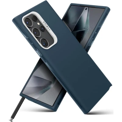 Afbeelding van Spigen Hoesje Geschikt voor Samsung Galaxy S24 Ultra Cyrill Color Back Cover TPU Blauw