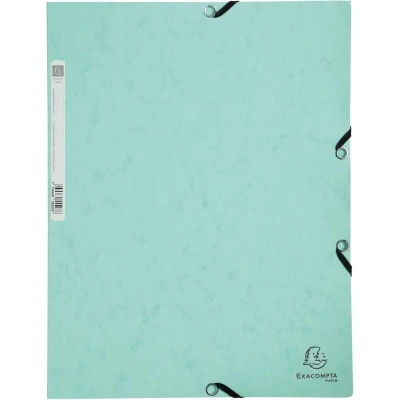 Afbeelding van ELASTOMAP EXACOMPTA AQUAREL A4 3 KLEP GROEN