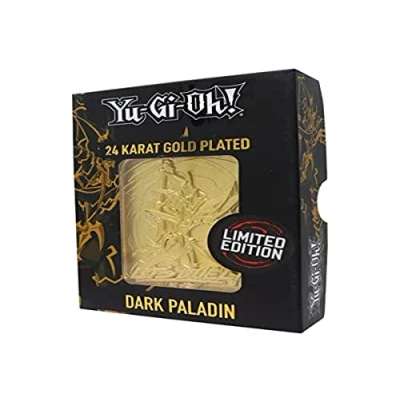 Afbeelding van FaNaTtik YuGiOh! Verzamelobject Ingot Dark Paladin Limited Edition (gold plated) Goudkleurig