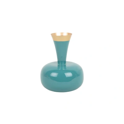 Afbeelding van Present Time Vaas Yara Turquoise blue