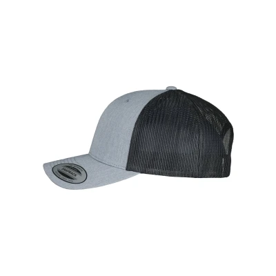 Afbeelding van Flexfit Trucker Pet, Maat: One Size, Heather/black