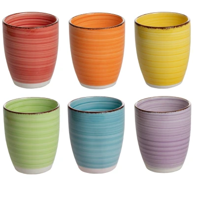 Afbeelding van Cookinglife Bekers Sunny Summer 350 ml 6 stuks