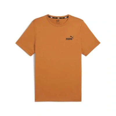 Afbeelding van PUMA ESS Small Logo Tee (s) Heren T shirt Dark Olive Maat M