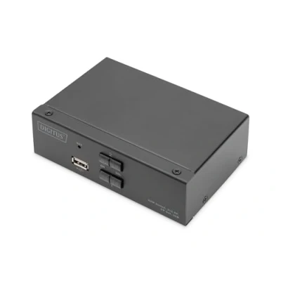 Afbeelding van Digitus DS 12851 KVM switch 1 + 2 poorten DisplayPort 3840 x 2160 Pixel