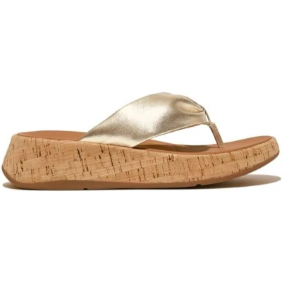 Afbeelding van Fitflop Teensandalen, Dames, Maat: 40, Platino Leer