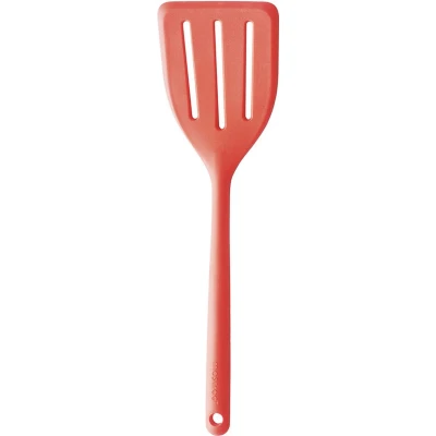 Afbeelding van Gleufspatel, Siliconen, 30 cm, Rood Mastrad