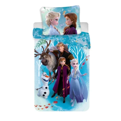 Afbeelding van Disney Frozen Dekbedovertrek Eenpersoons 140 x 200 cm Katoen