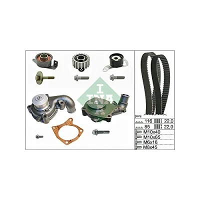 Afbeelding van Ina Distributieriem kit incl.waterpomp 530 0104 31