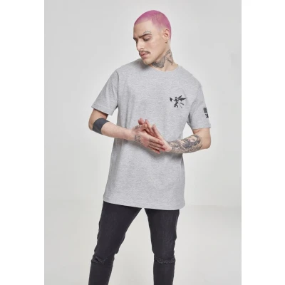 Afbeelding van Mister TEE Linkin PARK FLAG Tshirt print, Heren, Maat: Small, Light grey