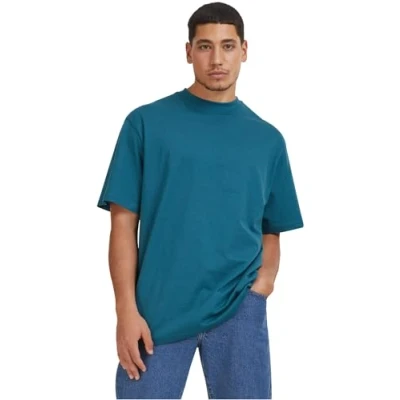 Image de Urban Classics Tall Tee Homme T Shirt Noir Taille Extra, Teal., L