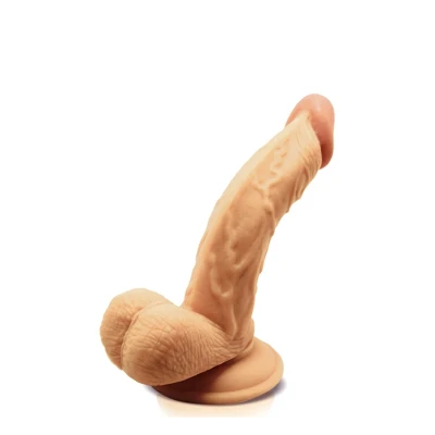 Afbeelding van Dildo met Ballen en Zuignap