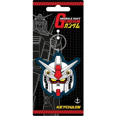 Afbeelding van Pyramid Int. Mobile Suit Gundam Rubberen Sleutelhanger RX 78 2 Face (Diversen) Nieuw