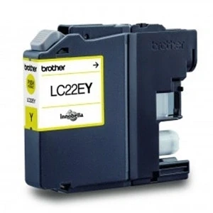 Image de Brother LC22EY jaune originale cartouche d&#039;encre