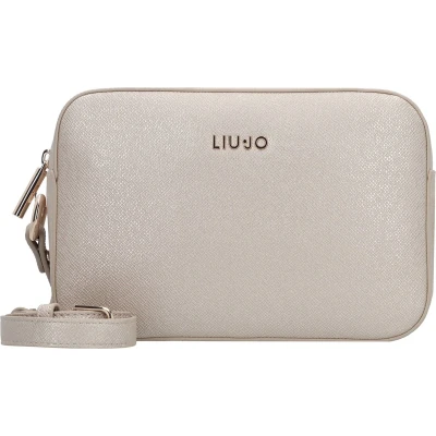 Afbeelding van LIU JO Crossbody Schoudertas, Dames, Maat: One Size, Light gold