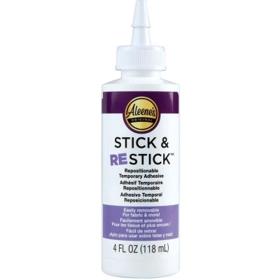 Afbeelding van Aleene&#039;s Stick &amp; Restick Glue 118 ml, paars, ml