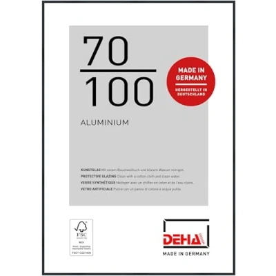 Afbeelding van DEHA Design Fotolijst Tribeca, 70x100 cm, Mat zwart structuur