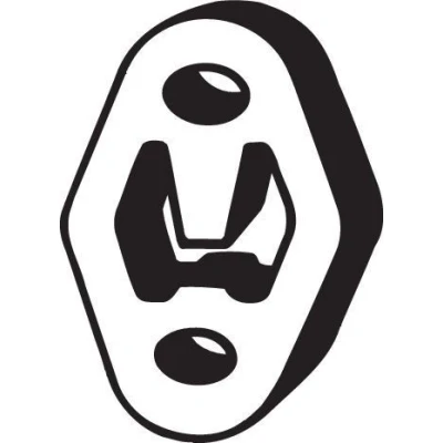 Afbeelding van Bosal Ophangrubber 255 017