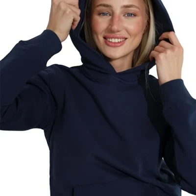 Afbeelding van Carlheim Dames Hoodie Everyday Comfort Jette, marineblauw, L